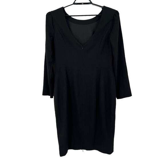 Dress the Population dress Nadia Long sleeve scoop back midi black XXL - Picture 5 of 9